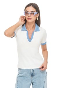 Тонкий трикотажний джемпер SVTR Молочний (502 46-48 молоко)