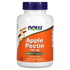 Яблучний пектин Apple Pectin Now Foods 700 мг 120 вегетаріанських капсул