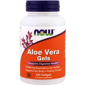 Aloe Vera Gels Now Foods 250 капсул