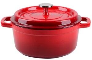 Каструля RINGEL Essen 4.8 л 26 см Червоний (6858203)