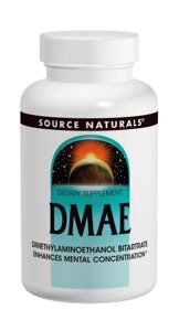 Диметиламіноетанол Source Naturals 351 мг 200 капсул (SN1583)