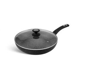 Сковорода з кришкою індукційне мармурове покриття Edenberg EB-4111 28 див