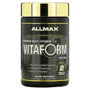 Вітамінно-мінеральний комплекс для спорту AllMax Nutrition VitaForm for Men 60 Tabs