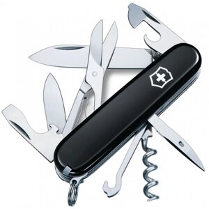 Швейцарський ніж Victorinox Climber 91 мм 14 функцій Чорний в блістері (1.3703.3B1)