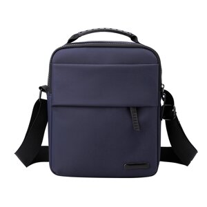 Сумка через плече чоловіча Lesko 087 25х20х9 см Dark Blue 13266-85736