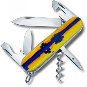 Складаний ніж Victorinox Spartan Ukraine Марка з трактором (1.3603.3_T3110p)