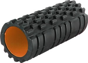 Ролер масажний Power System Fitness Foam Roller PS-4050 Black/Orange