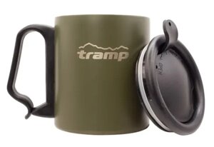 Термокружка з напувалкою та клямкою Tramp UTRC-020 350 мл olive