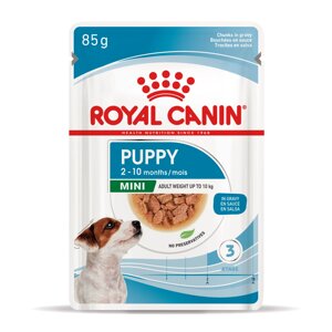 Вологий корм для цуценят дрібних порід Royal Canin Mini Puppy 85г