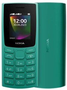 Мобільний телефон Nokia 106 Dual SIM TA-1564 Green (6906571)