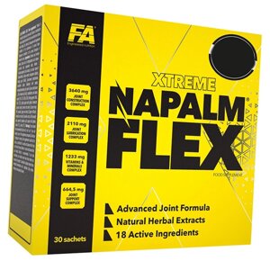 Комплексний хондропротектор Napalm Flex Fitness Authority 30пакетов (03113002)