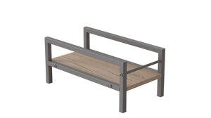 Підставка для системного блоку Ferrum-decor Нікі 21x24x45 Сірий ДСП Дуб Сан-Марино 16мм (NIK0016)