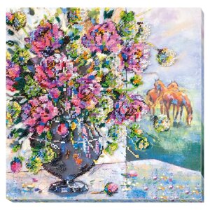 Набір для вишивки бісером "Рання ранок" Abris Art AB-618 30х30 см