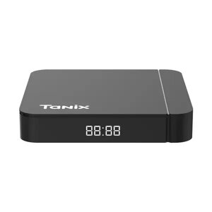 Android Smart TV Box Tanix W2 4Gb/32GB 4K Android 11 Black (3_02586)