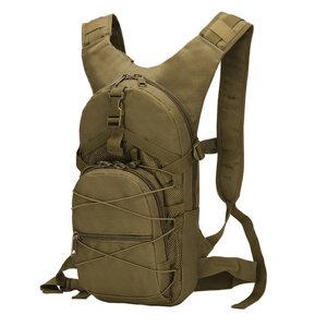 Рюкзак Aokali Outdoor B10 9L Sand туристичний з вентиляцією із широкими шлейками