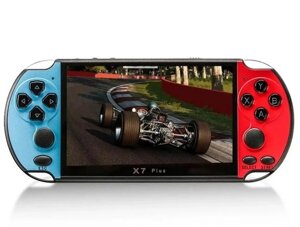 Портативна ігрова приставка X7 Plus 5.1" Red Blue (2104618328)