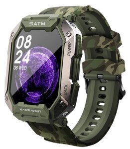 Розумний годинник UWatch Tank C20 Camouflage Green