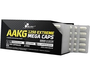 Аргінін Альфа Кетоглутарат AAKG Extreme Mega Olimp Nutrition 300капс (27283002)