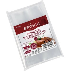 Набір пакетів для шинок Browin 1,5 кг 20 шт Прозорий