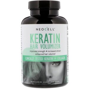 Комплекс для шкіри волосся нігтів Neocell Keratin Hair Volumizer 60 Caps