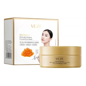 Гідрогелеві патчі VEZE Caviar Essence Kirin Exhausted Elastic Crystal Eye Mask