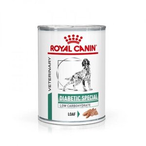 Вологий корм для собак Royal Canin Diabetic Special при цукровому діабеті 410г