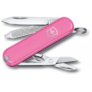 Складаний ніж Victorinox Classic SD Colors Cherry Blossom 58 мм 7 функцій Рожевий (0.6223.51G)