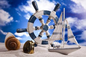 Набір алмазної вишивки Чарівний діамант Мрії про море 30х45 см