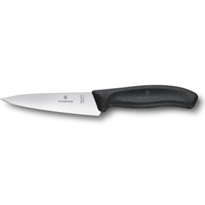 Кухонний ніж Victorinox SwissClassic Kitchen 12 см Чорний (6.8003.12G)