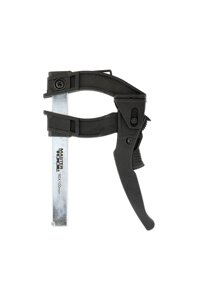 Струбцина рейкова швидкозатискна тип F 100х90 мм сила затискання 600 Н MASTERTOOL GM