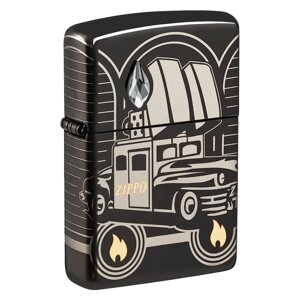 Колекційна лімітована запальничка Zippo Armor Zippo Car 75 Design Collectible Of The Year (48693)