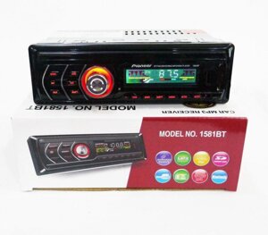 Автомагнітола З пультом Pioneer 1DIN MP3-1581 RGB