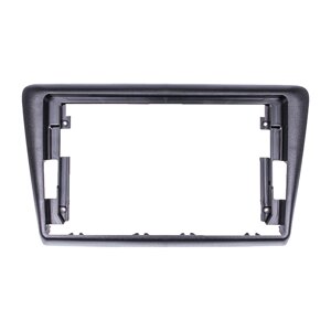 Перехідна рамка Lesko 9" Skoda Rapid 2013-2020 Чорний (9298-38020)