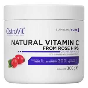 Вітамін C для спорту OstroVit Vitamin C Rose Hips 300 g /300 servings/