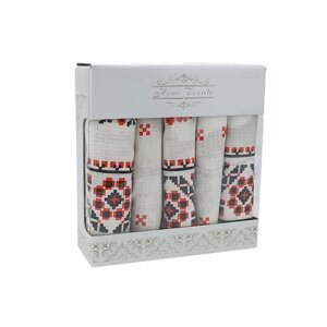 Набір рушників для кухні Luxyart Вишиванка 35х70 см 5 шт (LR-157)