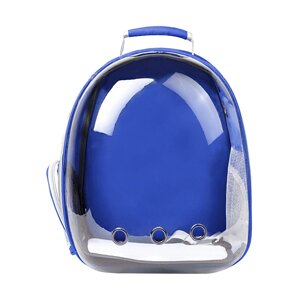 Рюкзак-переноска Taotaopets 253304 Panoramic Blue 35х25х42 cm з ілюмінатором