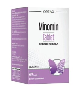 Вітамінний комплекс Orzax Minomin 60 таблеток (0050)