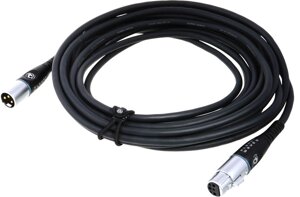 Кабель мікрофонний D'Addario PW-M-10 Custom Series 3m (10ft) Microphone Cable