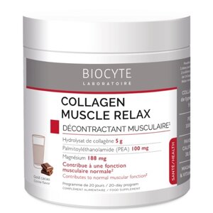 Колаген Biocyte Collagen Muscle Relax 220 g 20 servings Cacao