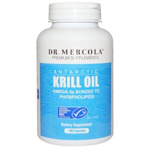 Масло криля арктического Krill Oil Dr. Mercola 180 капсул (15642)