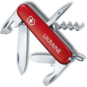 Складний ніж Victorinox Spartan Ukraine 91 мм 12 функцій Ukraine (1.3603_T0140u)