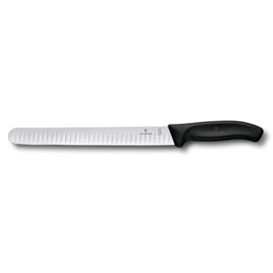 Кухонний ніж для нарізки Victorinox Swiss Classic Slicing 25 см. Чорний (6.8223.25B)