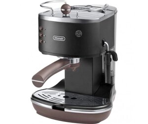 Рожкова кавоварка еспресо DeLonghi Icona Vintage ECOV 311. BK