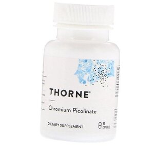 Піколінат Хрома Chromium Picolinate Thorne Research 60капс (36357091)