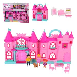 Дитячий ігровий набір Замок Bambi 16830A зі звуком та світлом