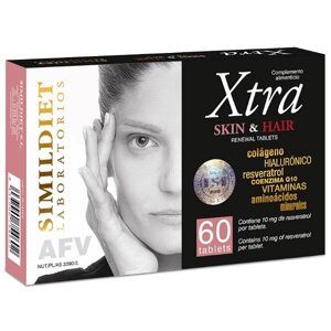 Комплекс для шкіри Simildiet Xtra Skin & Hair 60 Tabs