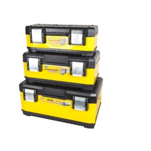 Ящики для інструментів металеві MASTERTOOL 3 шт 18"/19,5"/21" (79-2009)
