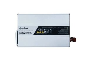 Перетворювач напруги автомобільний інвертор S-link 12V 220V 300W (1756375642)