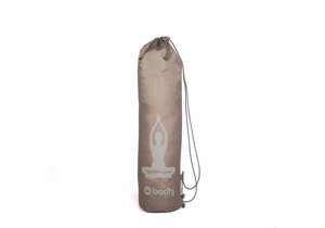 Чохол для йога-мата Easy bag Bodhi 70 см сіро-коричневий (Siddhasana)