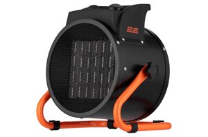 Теплова гармата електрична для дому 2E Ceramic AHC3000 3 кВт 30 м. кв black